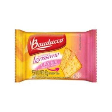 Imagem de Biscoito Bauducco Cream Cracker Levíssimo Caixa Com 370Un
