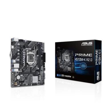 Imagem de Placa Mãe Asus Prime H510M-K R2.0  DDR4, Intel LGA 1200, Micro ATX  