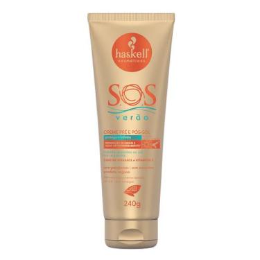 Imagem de Haskell Sos Verão Creme S/ Enxágue - Leave Pré/pós Sol 240g
