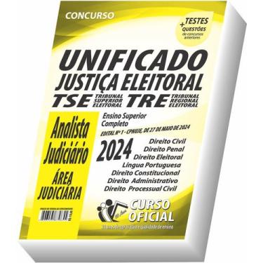 Imagem de Apostila Tse Unificado Analista Judiciário - Área Judiciária - Curso o