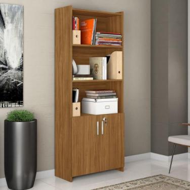 Imagem de Armário Multiuso 2 Portas com Chave e Prateleiras Notável - Notável Mó