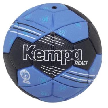 Imagem de Bola de Handebol Kempa React H2, Azul, Preto, 2