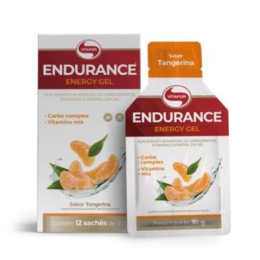 Imagem de END ENERGY GEL 12 SACHES DE 30G - Vitafor, Tangerina