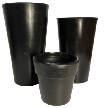 Imagem de Kit 3 Vasos Decorativos Grandes para Plantas Área Interna - Alpe & Ari