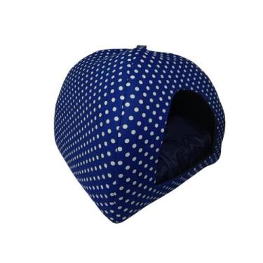 Imagem de Cama Pet 2x1 Casinha Cabana Toca Iglu Almofada Cães Gato - Luma Baby