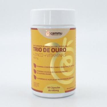 Imagem de TRIO DE OURO - VITAMINAS: A, D3 e k2 mk7 + ZINCO + VITAMINAS. - Cammu 