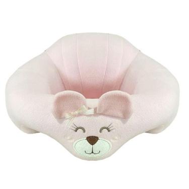Imagem de Assento e Almofada de Apoio para Bebê Puff Menina Confort  - Amora Bab