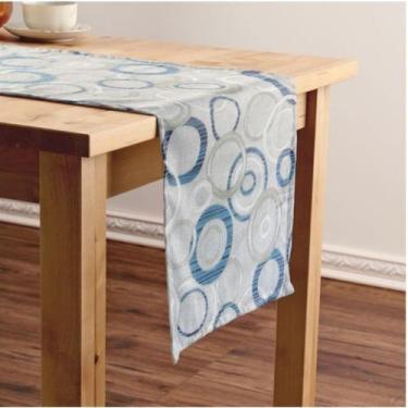 Imagem de Caminho de Mesa Jacquard Tripolli Asteca Bege - FASTLAR, 43X140cm