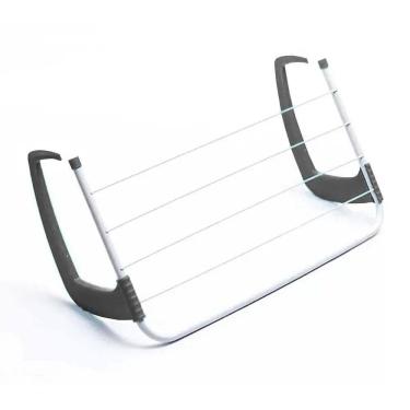 Imagem de Mini Varal Portatil Secador De Roupas Janelas Varanda Porta