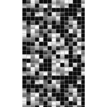 Imagem de Papel de Parede Adesivo Banheiro Pastilha Preto/Cinza PA 51 3METROSX57