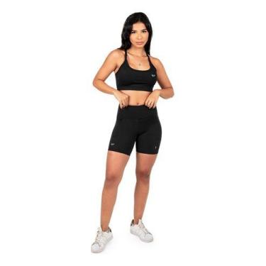 Imagem de Conjunto Top E Short Tela Com Bolso Para Corrida Fitness - ElementFit,