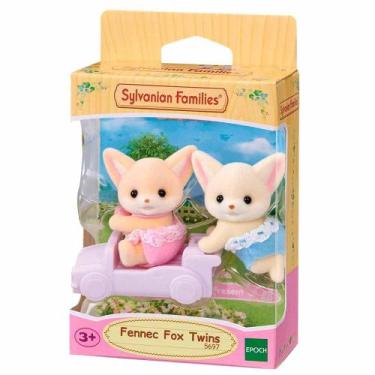Imagem de Figuras - Sylvanian Families - Gêmeos Raposas do Deserto - Epoch Magia