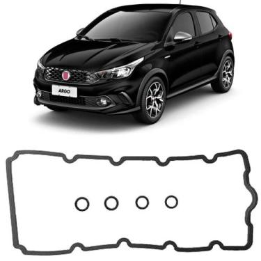 Imagem de Junta Tampa Válvula Motor Fiat Argo Bravo Cronos 2010 a 2021 Sabó 7540