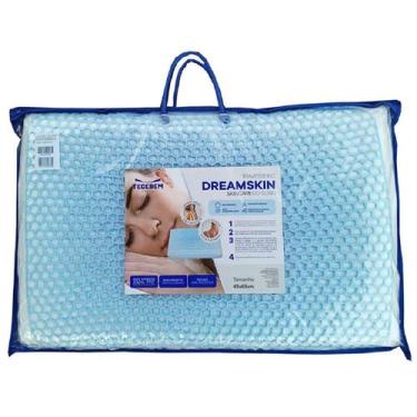 Imagem de Travesseiro Tecebem Dreamskin Fibra Skincare Do Sono 0.45m x 0.65m Bra