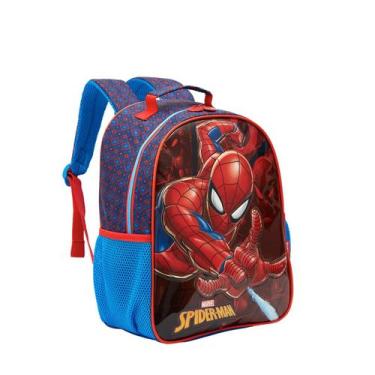 Imagem de Mochila Escolar Infantil Homem Aranha Bolsa De Costas Menino - Xeryus,