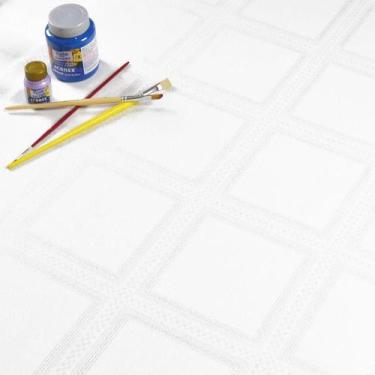Imagem de Tecido para Pintar Jacquard Creative Branco (0,50x1,60) - Dohler
