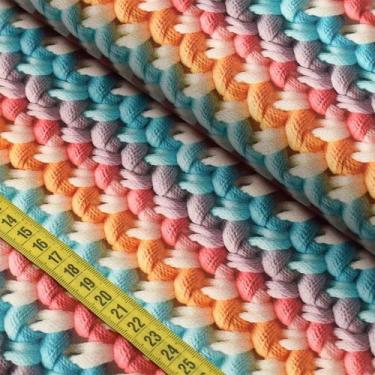 Imagem de Tecido Estampado para Patchwork - Crochê 1 (0,50x1,40) - Fabricart