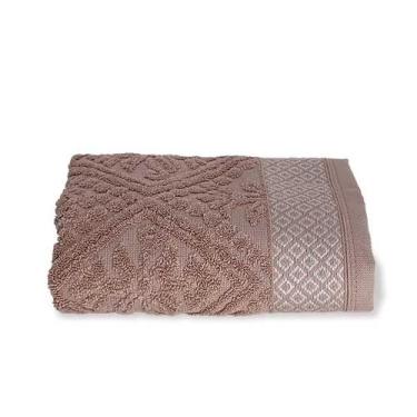 Imagem de Toalha de rosto jacquard lorenzi - dianneli, ROSEA