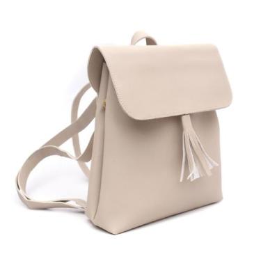 Imagem de Mochila Feminina Mochilinha Compacta Espaçosa Fashion Estilosa - A L C