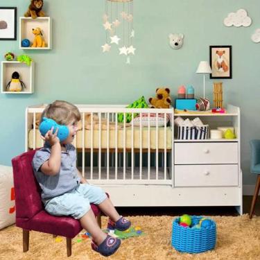 Imagem de Poltrona Infantil Cadeira Sofá Mini Assento Para Crianças Magali - Mov