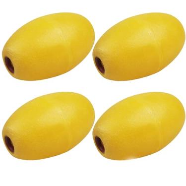 Imagem de JOGFFDE Boias marítimas flutuantes de corda boias marcadoras de pesca em águas profundas boias a granel armadilha de caranguejo boia flutua âncora marinha flutuador de corda para barcos natação