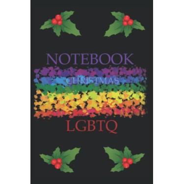 Imagem de Taccuino Natale LGBTNotebook Christmas Lgbtq: Quaderno a righe/a righe 120 pagine, formato 15, 24 x 22, 86 cm