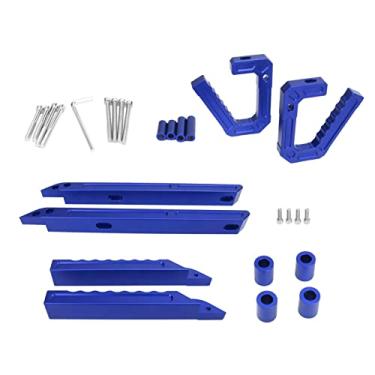 Imagem de Kit de Alça de Garra Traseira Dianteira Suporte Manual de Barra de Apoio, Entrada e Saída Com Facilidade e Conforto, Forte e Durável, Se Encaixa Nos Modelos JK 2007-2018, Liga