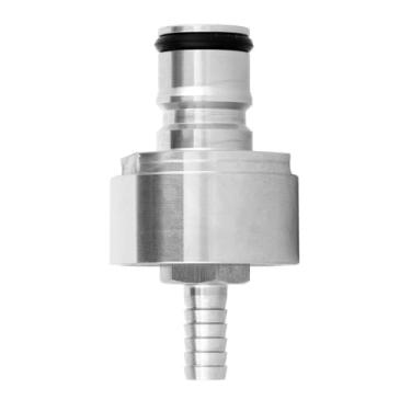 Imagem de 2 Peças Tampa de Enchimento de Carbonatação Conector de Enchimento de Refrigerante para Conector de - Litro de Aço Inoxidável Garrafa de Co2 Garrafa de Bebida Chapéu Chapéu