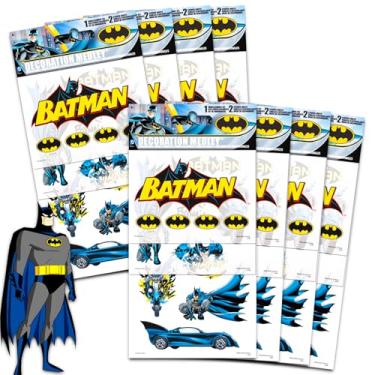 Imagem de Batman Stickers Party Favors Bundle - 200 Batman Stickers for Kids Featuring Robin, Harley Quinn, The Joker and More for Arts and Crafts, Party Favors (Batman Toys Party Supplies)