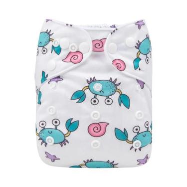 Imagem de Fralda de Pano Lavável e Reutilizável ALVABABY para Bebês (3-15kg) - c