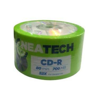 Imagem de CD-R Neatech 700mb 52x 80min Pack Com 50 Unidades - NoBrand