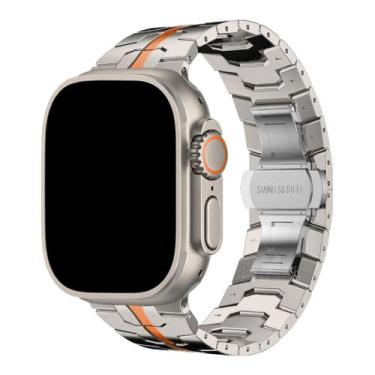 Imagem de Pulseira Elos Aço Belt Compatível com Apple Watch - Baú do Viking, Tit