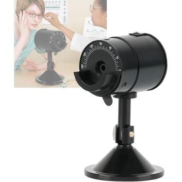 Imagem de Modelo de olho de retinoscópio óptico, olho de simulação de optometria ajustável de moscopia oftalmológica, ângulo de visão ajustável, leitura precisa, para ensino de optometria ferramenta d