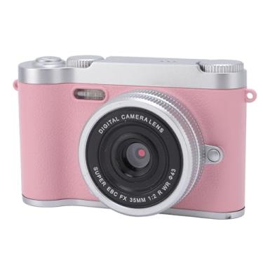 Imagem de Câmera Digital para Fotografia, Câmera de Vlogging de Foco Automático de 48MP Com 8x Zoom Anti Shake, Câmera Compacta de Bolso, Câmera Pequena Compacta para Meninos Meninos (Rosa)