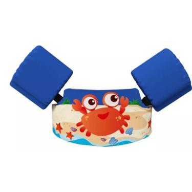 Imagem de Boia De Braço Infantil Colete Salva Vidas Praia AquaKids