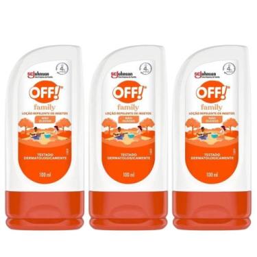 Imagem de Kit Loção Repelente de Insetos Johnson Off! Family Com 3 100ml