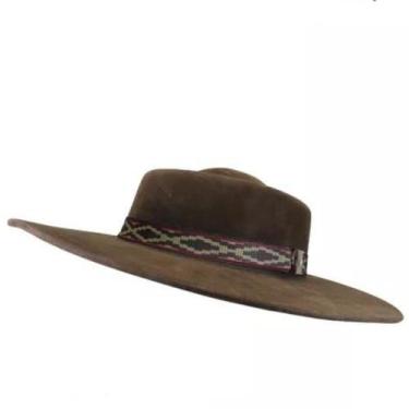 Imagem de Chapéu Gaúcho Reppetto Aba 9  Chapéu Gaúcho Tradicionalista Com Barbic