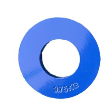 Imagem de menolana Altere a Placa de Peso Micro Peso Placa Powerlifting Kilogram, Blue 750g