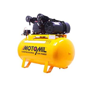 Imagem de Compressor De Ar 2Hp Trifásico 220/380V Cmv-10Pl/100 Motomil