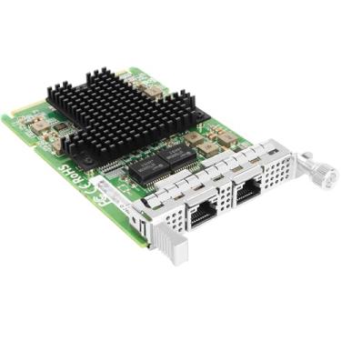 Imagem de Vogzone Placa de rede 10GbE OCP3.0 para Intel X710-T2L OCP3.0, portas RJ45 duplas de cobre de 2,5 GbE/5 GbE/10 GbE, com chip Intel X710-AT2, adaptador Ethernet OCP3.0 SFF de 10 Gb compatível com