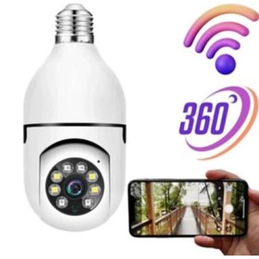 Imagem de Camera lampada wifi - MESTORE