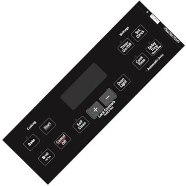 Imagem de Substituição direta para placa frontal GE WB27T11511 Range - Preto - AP5803548, 3026233, PS8767127