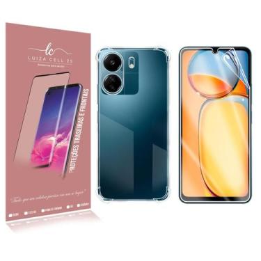Imagem de Capa Capinha Case Anti Impacto Para Redmi 13C 6.74 + Película De Hydro