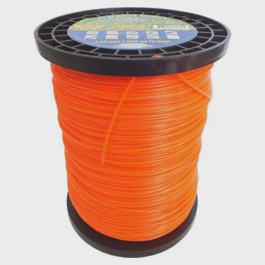 Imagem de Rolo de Fio de Nylon 559 Metros 2,00mm Redondo para Roçadeira Spin Vulcan