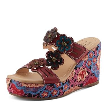 Imagem de Spring Step L'Artiste Sandália feminina Caprice, Vermelho, 9.5-10