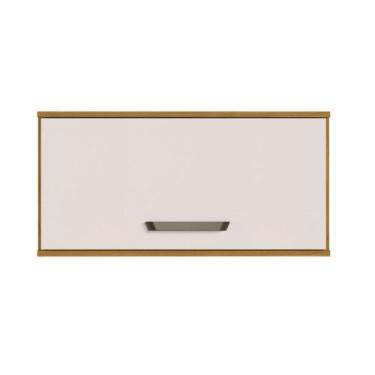 Imagem de Armario de Geladeira 1 Porta Criare - Poliman Móveis, Freijo e Off Ace