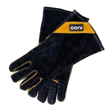 Imagem de Luva Térmica Ooni em Couro Preto