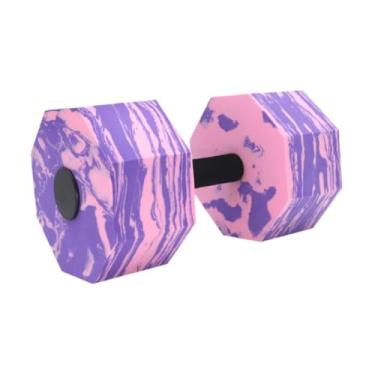 Imagem de Vaveren Peso da água para exercícios de piscina, alta densidade, para natação, ferramenta de fitness de fitness de fitness a água hidrómica halteres para, Roxo Rosa