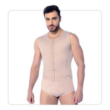 Imagem de Colete Modelador Masculino Pós Cirúrgico Ginecomastia - Model Forma, X