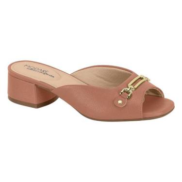 Imagem de Tamanco Mule PeepToe Feminino Modare Slide Saltinho Bloco - Modare Ult